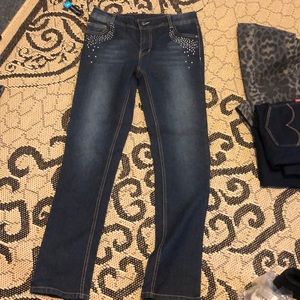 Bluejeans with sparkle